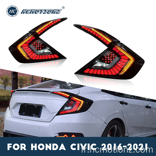 HCMotionz 2016-2021 Honda Civic Arrière arrière arrière